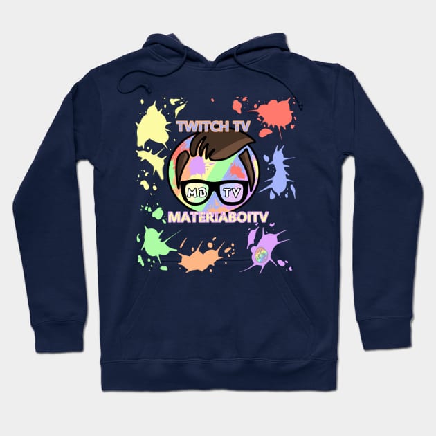 Materiaboitv Merch Twitch TV Hoodie by Materiaboitv